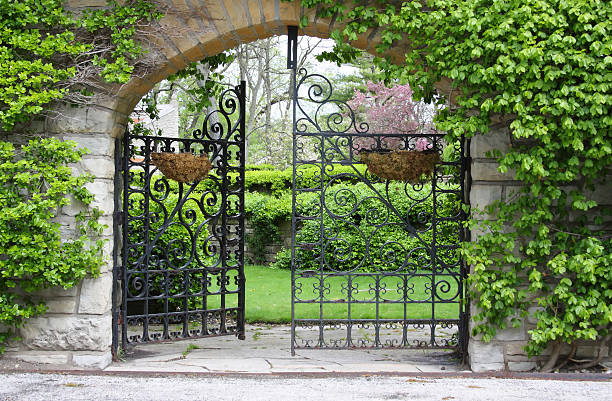 entrance to a garden
